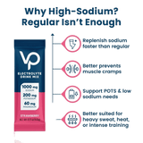 Venture Pal Summer Favourites Variety Pack - 16 Sticks featuring a high-sodium strawberry electrolyte drink mix with potassium and magnesium for keto and low carb support.