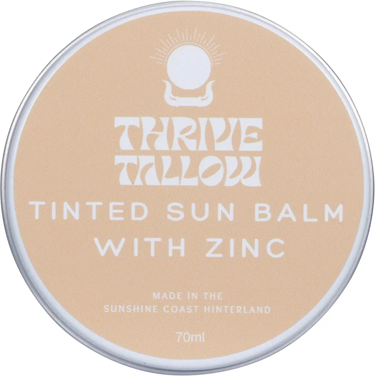 Tinted Sun Balm with Zinc - 70ml - Yo Keto