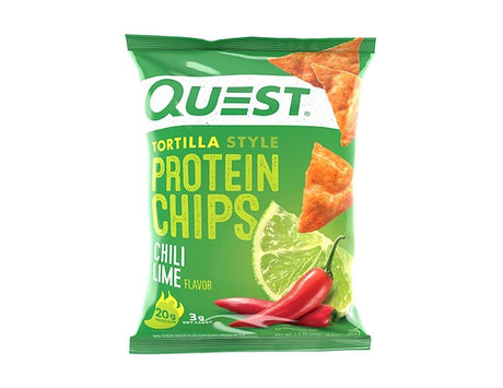 Tortilla Style Protein Chips - Chilli Lime-Chips-Sup Yo