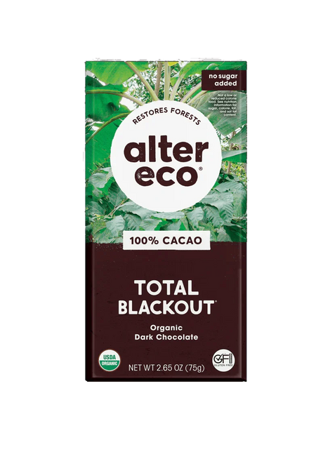 Total Blackout - 100% Cacao Dark Chocolate - Yo Keto