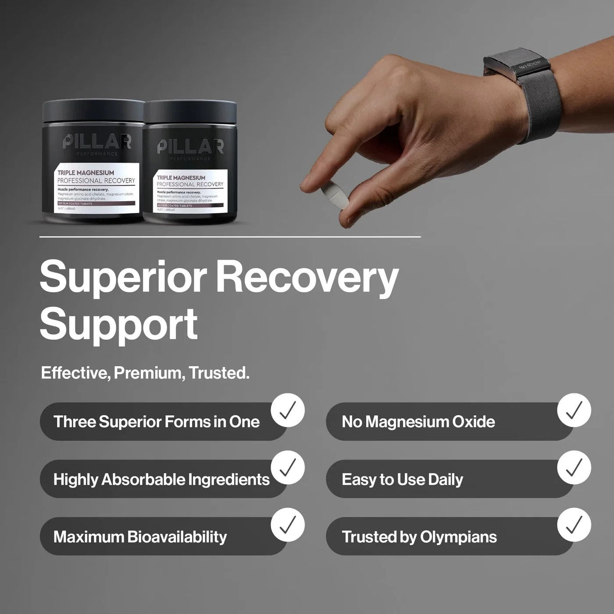 Triple Magnesium Tablets - 60 Tablets