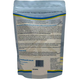 Back of Ultra Fine Ground Celtic Sea Salt - 650g pack by Salt of the Earth with detailed usage and sourcing information.