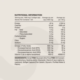 Ultra Fish Oil High Strength Norwegian Omega 3 - 30 Caps