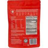 Back view of Hyro's Variety Pack Electrolyte Drink Mix - 15 Ct packaging showing nutrition facts, ingredients, and keto-friendly, low carb hydration details.
