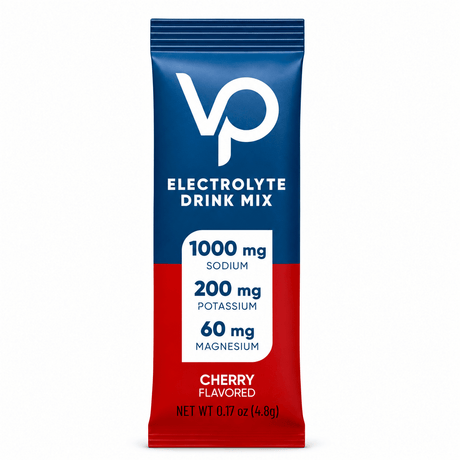 Venture Pal - Single Stick electrolyte drink mix cherry flavor with sodium, potassium, and magnesium for hydration.