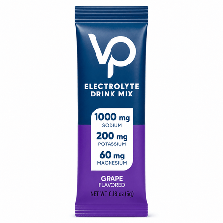Venture Pal - Single Stick grape flavored electrolyte drink mix with sodium, potassium, magnesium for hydration and energy.