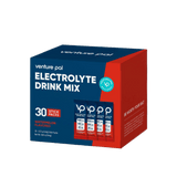 Venture Pal Watermelon Electrolyte Drink Mix - 30 Sticks in a blue and red box for low carb, functional hydration.