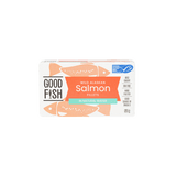 Good Fish Wild Alaskan Salmon Fillets in Natural Water - 120g Can with sustainable MSC label in Pantry and Seafood collections