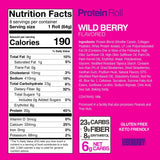 Wild Berry Protein Sweet Roll - 64g - Sup Yo