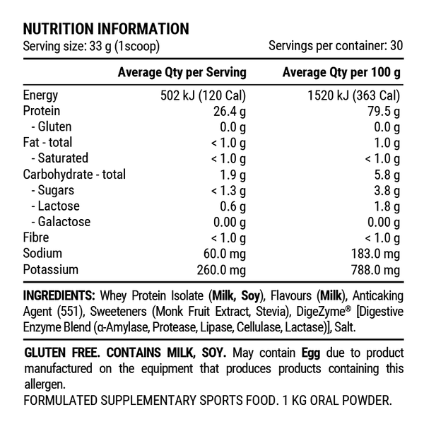 WPI - Vanilla - 1kg - Sup Yo