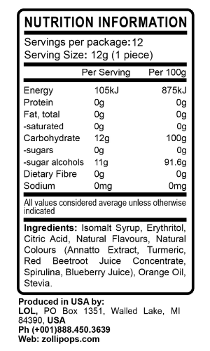 Zolli Ball Popz - Fruit - 10-12 Lollies - Sup Yo