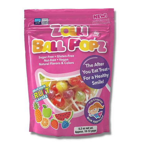 Zolli Ball Popz - Fruit - 10-12 Lollies - Sup Yo