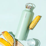 1L Insulated Stainless Steel Bottle - Sage - Sup Yo