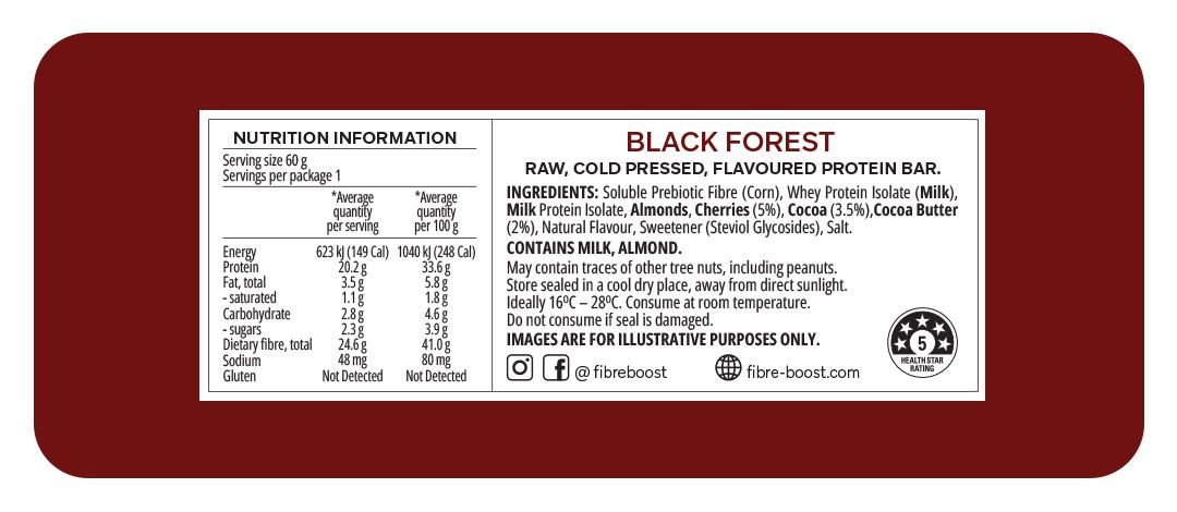 Black Forest Protein Bar - Sup Yo
