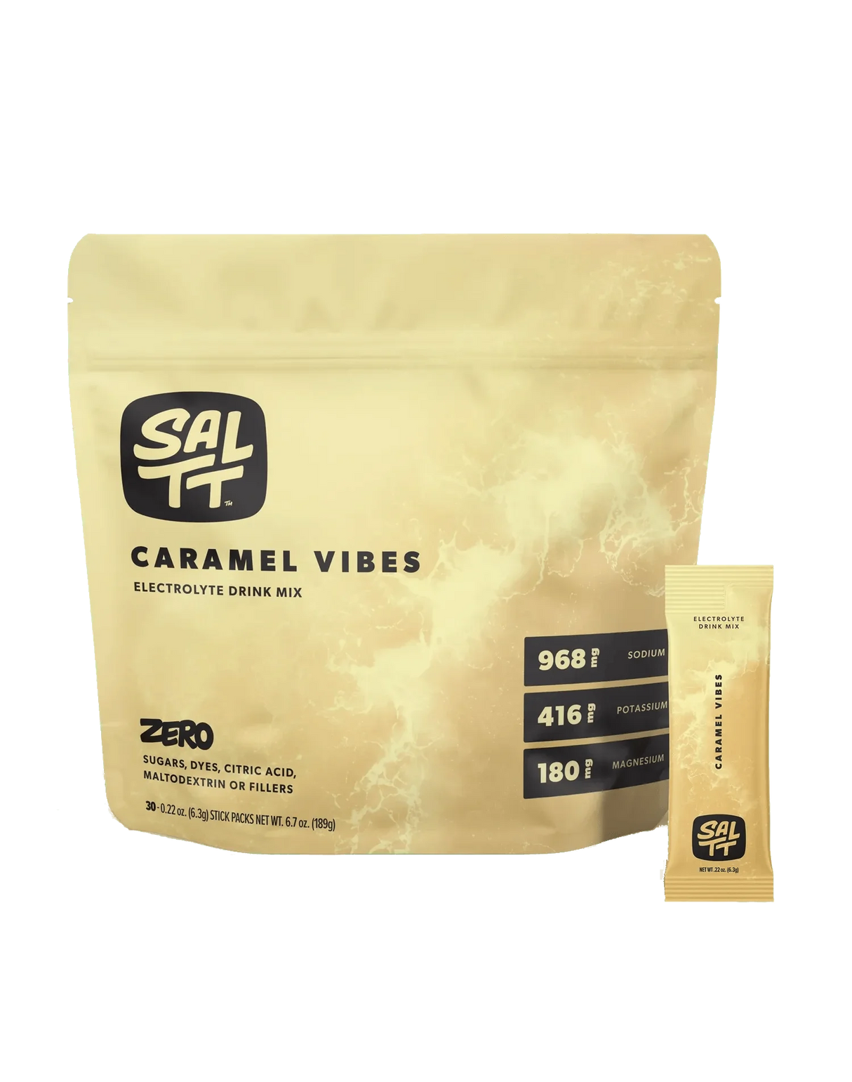 Caramel Vibes Electrolyte Drink Mix - 30 Sticks - Sup Yo