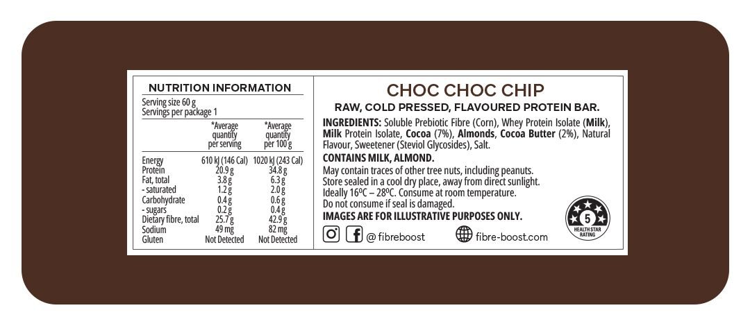 Choc Choc Chip Protein Bar - Sup Yo