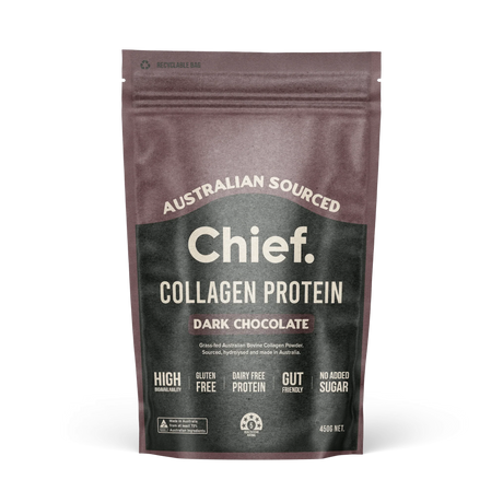 Grass-fed Collagen Protein Powder - Dark Chocolate - 450g - Sup Yo