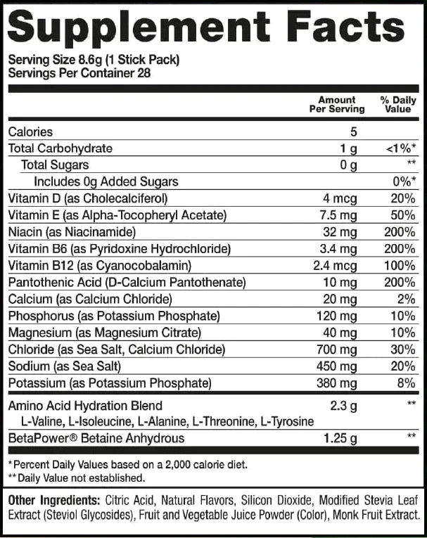 Healthy Hydration - Strawberry Banana - 28 Serves - Sup Yo