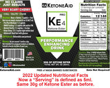 KE4 Ketone Ester Drink - Box of 12 x 60ml - Sup Yo