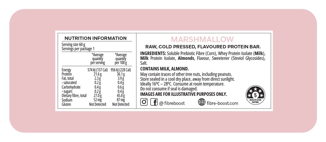 Marshmallow Protein Bar - Sup Yo