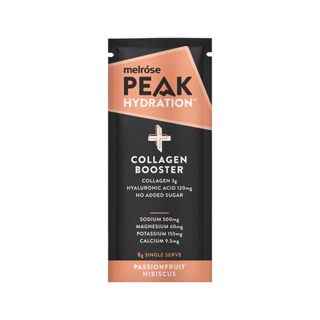 Peak Hydration + Collagen Booster - Passionfruit Hibiscus - Single - Sup Yo